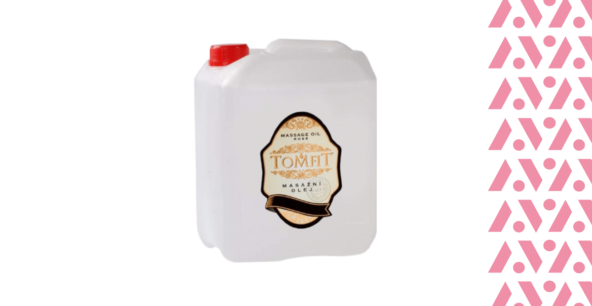Tomfit masážny olej mandľový