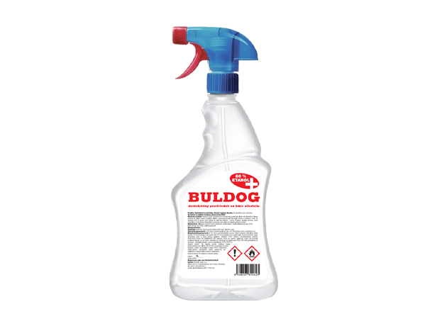 Buldog - dezinfekce na ruky a povrchy 500ml