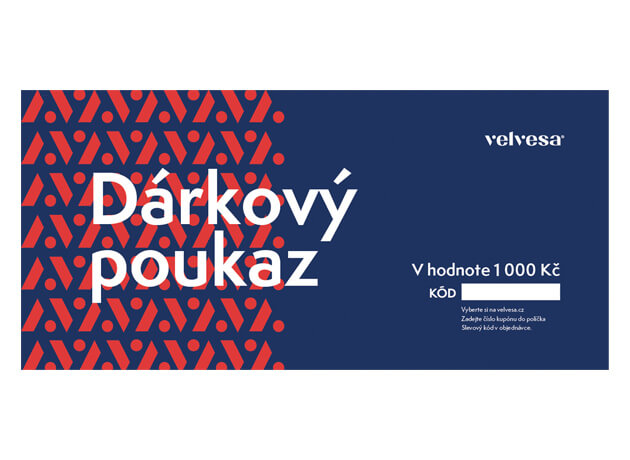 Dárkový poukaz na 1000 Kč