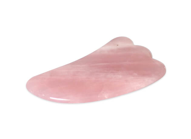 Gua sha škrabka z růženínu - zub