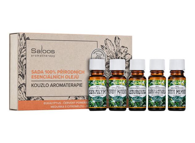 Kouzlo aromaterapie - Sada 100% přírodních esenciálních olejů