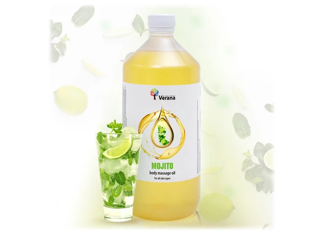 Mojito rostlinný masážní olej 1000ml