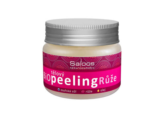 Růže tělový peeling 140ml