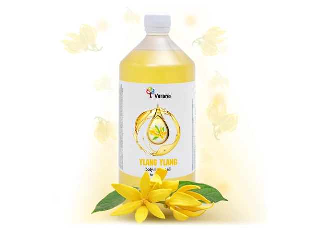 Ylang Ylang rostlinný masážní olej 1000ml